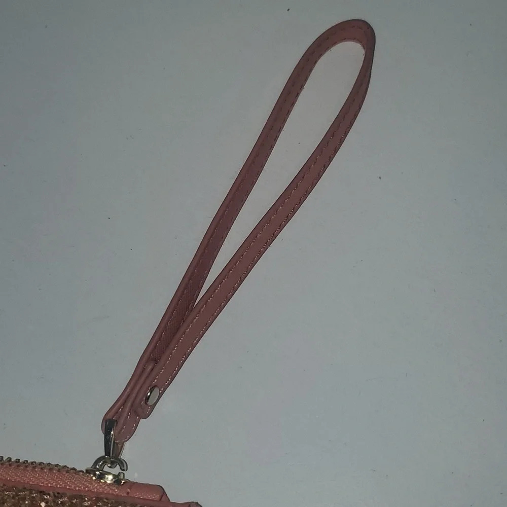 Kate Spade Rose Gold Glitter Clutch - Picture 12 of 14